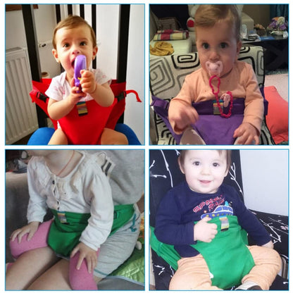 Harness Seat for High Chair Feeding Safety Seat with Strap, Booster Harness Belt Portable Dining Seat Strap for Travel Home Restaurant Shopping