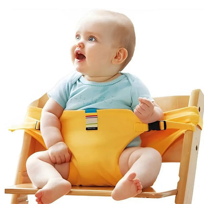 Harness Seat for High Chair Feeding Safety Seat with Strap, Booster Harness Belt Portable Dining Seat Strap for Travel Home Restaurant Shopping