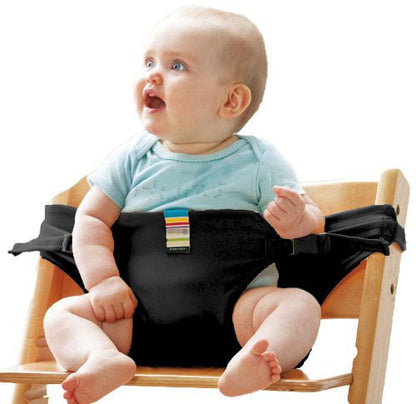 Harness Seat for High Chair Feeding Safety Seat with Strap, Booster Harness Belt Portable Dining Seat Strap for Travel Home Restaurant Shopping