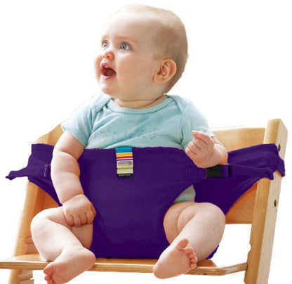Harness Seat for High Chair Feeding Safety Seat with Strap, Booster Harness Belt Portable Dining Seat Strap for Travel Home Restaurant Shopping