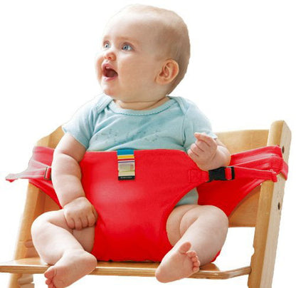 Harness Seat for High Chair Feeding Safety Seat with Strap, Booster Harness Belt Portable Dining Seat Strap for Travel Home Restaurant Shopping