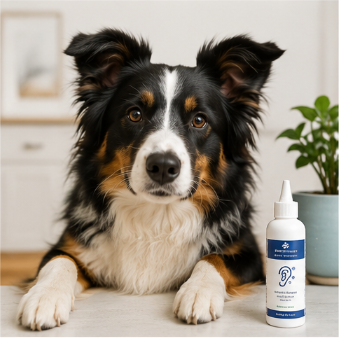 “My dog is picky about anything near his ears, but this formula didn’t seem to bother him. His ears looked comfortable afterward with no extra redness.”— Sarah K.